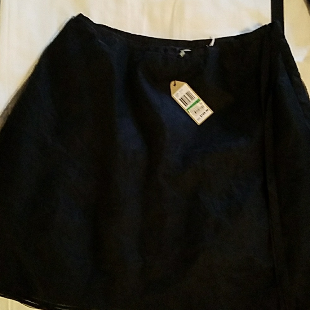 Max studio tulle skirt